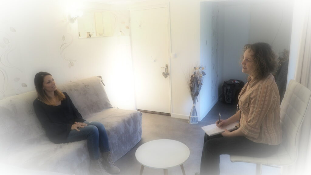 Séance avec Evelyne VALLET kinésiologue à Septeuil